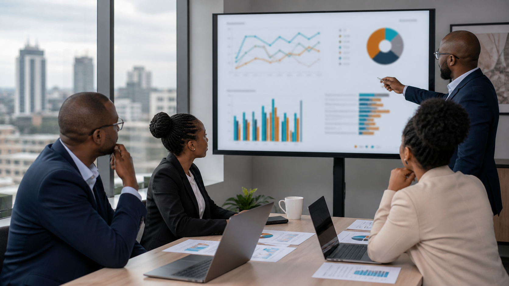 Business intelligence dashboard review